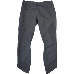 Athleta black 21” leggings workout yoga mesh size S